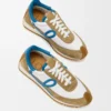 Flow Runner 2.0 de nylon y ante Sand/Blue/White Flow Runner 2.0 de nylon y ante Sand/Blue/White