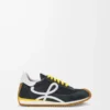 Flow Runner 2.0 en nailon y ante Negro/Blanco/Caqui Flow Runner 2.0 en nailon y ante Negro/Blanco/Caqui