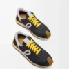 Flow Runner 2.0 en nailon y ante Negro/Blanco/Caqui Flow Runner 2.0 en nailon y ante Negro/Blanco/Caqui
