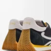 Flow Runner 2.0 en nailon y ante Negro/Blanco/Caqui Flow Runner 2.0 en nailon y ante Negro/Blanco/Caqui