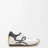 Flow Runner de nylon y ante azul antracita/blanco Flow Runner de nylon y ante azul antracita/blanco