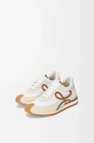 Flow Runner de nylon y ante Chocolate/Almost Optic