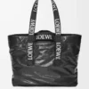 Fold Shopper en piel de becerro papel Negro Fold Shopper en piel de becerro papel Negro