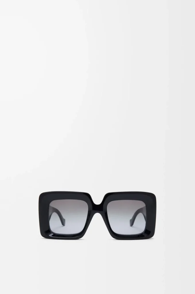 Gafas de sol Beveled Square Maxi Anagram Negro