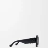 Gafas de sol Beveled Square Maxi Anagram Negro