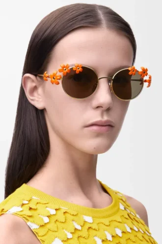 Gafas de sol Daisy Field Naranja