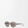 Gafas de sol Delta Slim marrón transparente