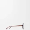 Gafas de sol Delta Slim marrón transparente