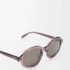 Gafas de sol Delta Slim marrón transparente
