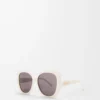Gafas de sol Fantasy Slim Blanco/Marfil