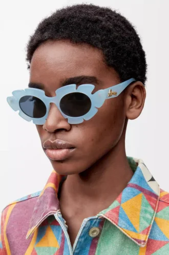 Gafas de sol Flower Azul claro