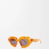 Gafas de sol Flower Naranja transparente Gafas de sol Flower Naranja transparente