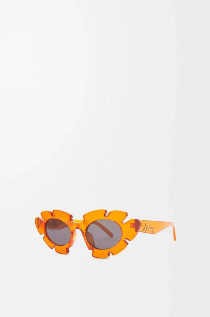 Gafas de sol Flower Naranja transparente Gafas de sol Flower Naranja transparente
