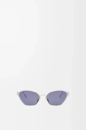 Gafas de sol hexagonales Anagram azul sólido