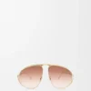 Gafas de sol Hillock marrón degradado