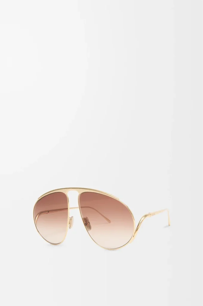 Gafas de sol Hillock marrón degradado