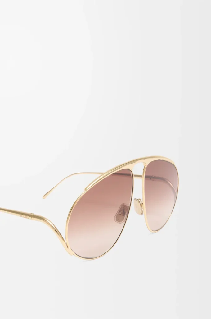 Gafas de sol Hillock marrón degradado