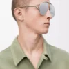 Gafas de sol Hillock plateadas Gafas de sol Hillock plateadas