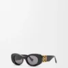 Gafas de sol Maxi Anagram ovaladas biseladas, color negro Gafas de sol Maxi Anagram ovaladas biseladas, color negro