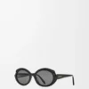 Gafas de sol Mini Oval Slim Black Gafas de sol Mini Oval Slim Black