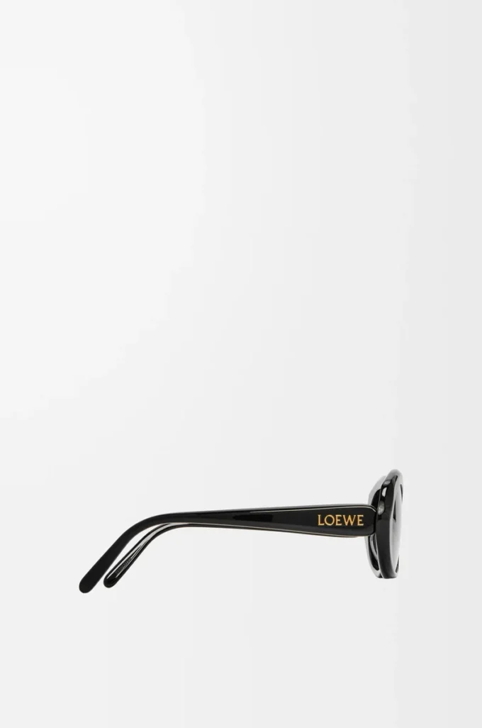 Gafas de sol Mini Oval Slim Black Gafas de sol Mini Oval Slim Black