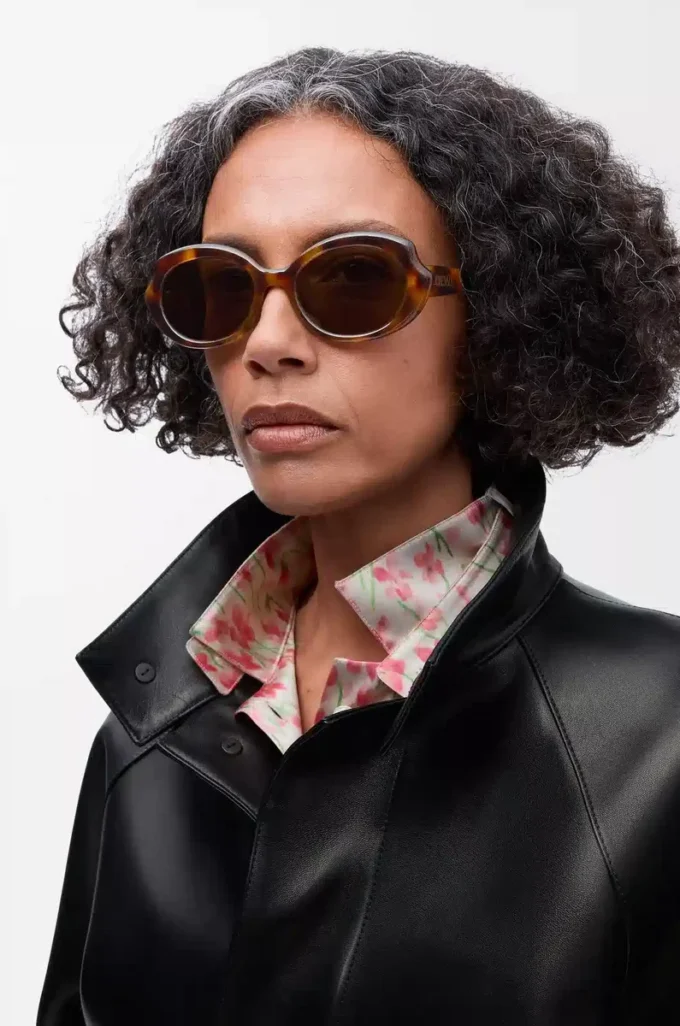 Gafas de sol Mini Oval Slim Havana Gafas de sol Mini Oval Slim Havana