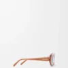 Gafas de sol Mini Oval Slim Milky Caramel Gafas de sol Mini Oval Slim Milky Caramel