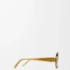 Gafas de sol Mini Oval Slim Transparente Oliva Gafas de sol Mini Oval Slim Transparente Oliva