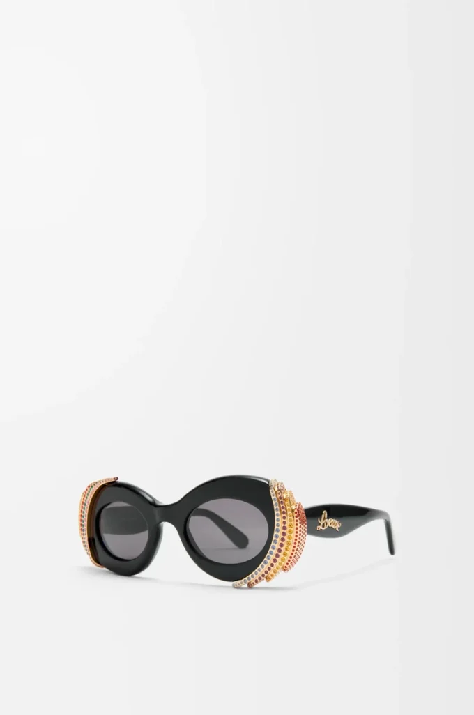 Gafas de sol Pavé Oval Multicolor/Negro Gafas de sol Pavé Oval Multicolor/Negro