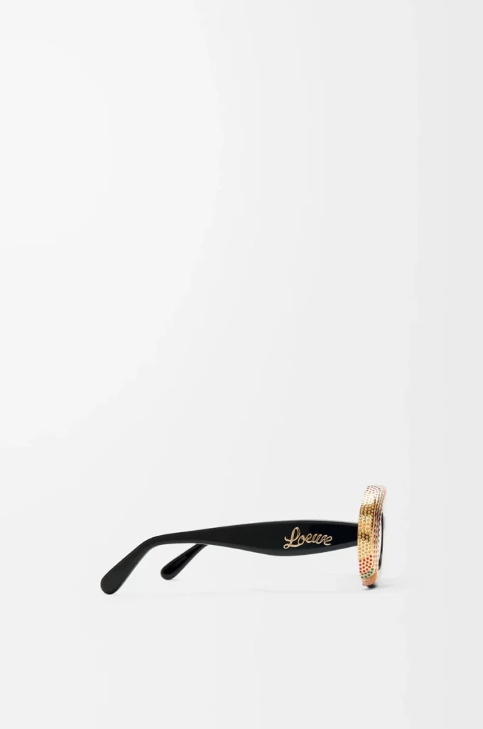 Gafas de sol Pavé Oval Multicolor/Negro Gafas de sol Pavé Oval Multicolor/Negro
