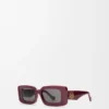 Gafas de sol rectangulares Burdeos Gafas de sol rectangulares Burdeos