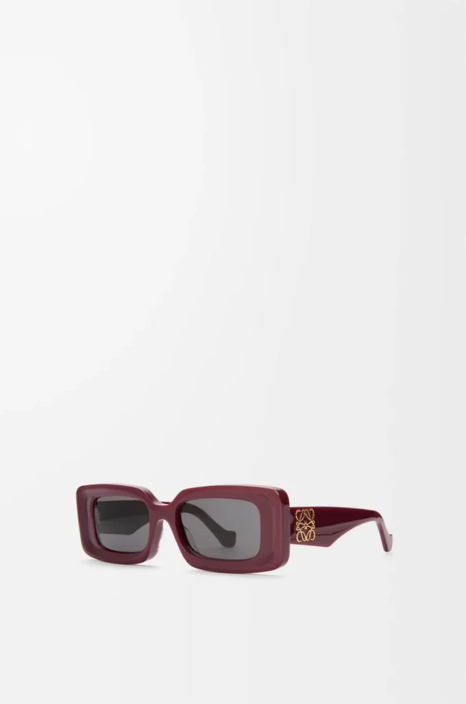 Gafas de sol rectangulares Burdeos Gafas de sol rectangulares Burdeos
