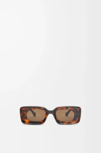 Gafas de sol rectangulares Havana