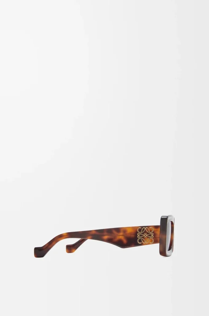 Gafas de sol rectangulares Havana