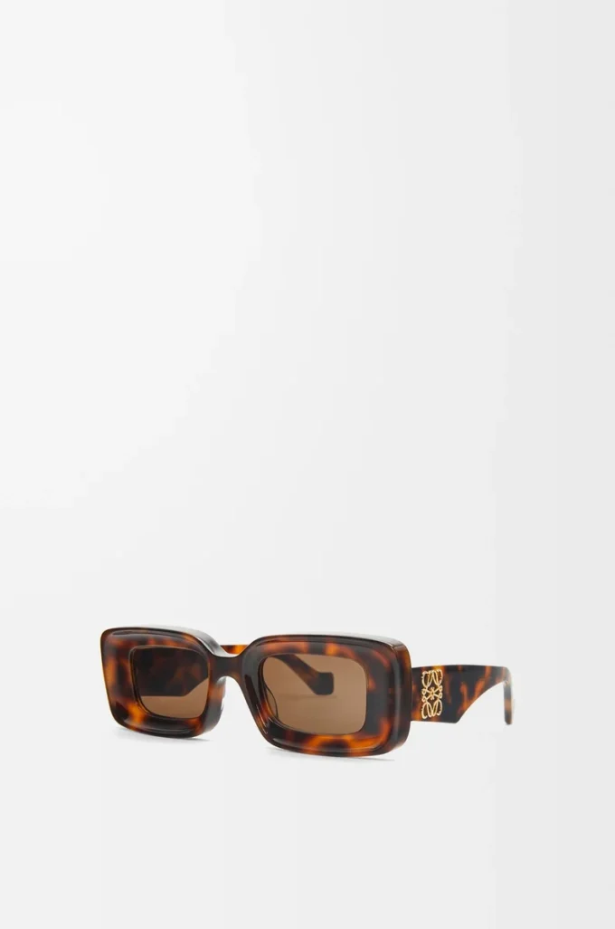 Gafas de sol rectangulares Havana Gafas de sol rectangulares Havana