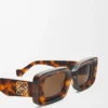 Gafas de sol rectangulares Havana Gafas de sol rectangulares Havana