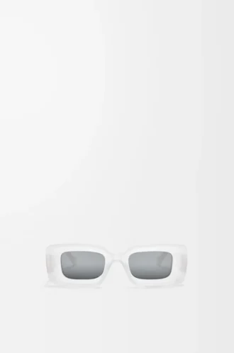 Gafas de sol rectangulares White