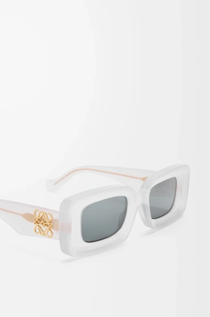 Gafas de sol rectangulares White Gafas de sol rectangulares White