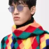 Gafas de sol redondas Groove moradas