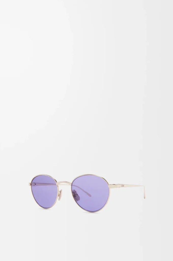 Gafas de sol redondas Groove moradas