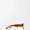 Gafas de sol Small Butterfly Screen Havana flameado Gafas de sol Small Butterfly Screen Havana flameado