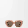 Gafas de sol Square Screen Marble Dark Pink Gafas de sol Square Screen Marble Dark Pink