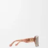 Gafas de sol Square Screen Marble Dark Pink Gafas de sol Square Screen Marble Dark Pink