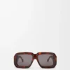 Gafas de sol tipo máscara Dive de Paula’s Ibiza Havanna clásico brillante Gafas de sol tipo máscara Dive de Paula’s Ibiza Havanna clásico brillante