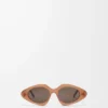 Gafas de sol Triangle Slim Milky Caramel Gafas de sol Triangle Slim Milky Caramel