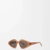 Gafas de sol Triangle Slim Milky Caramel Gafas de sol Triangle Slim Milky Caramel