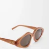 Gafas de sol Triangle Slim Milky Caramel Gafas de sol Triangle Slim Milky Caramel