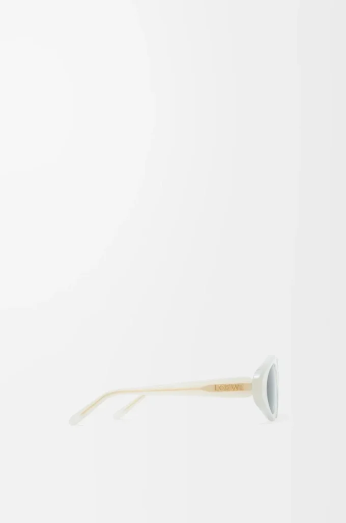 Gafas de sol Triangle Slim Milky Ivory Gafas de sol Triangle Slim Milky Ivory