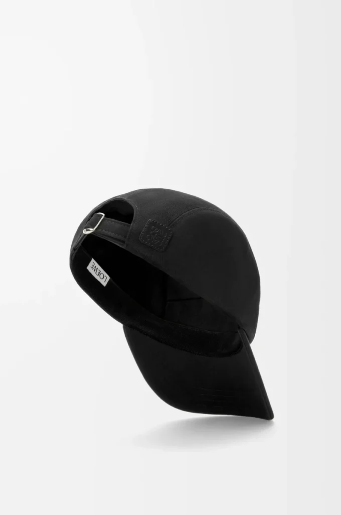 Gorra de campamento de algodón negro Gorra de campamento de algodón negro