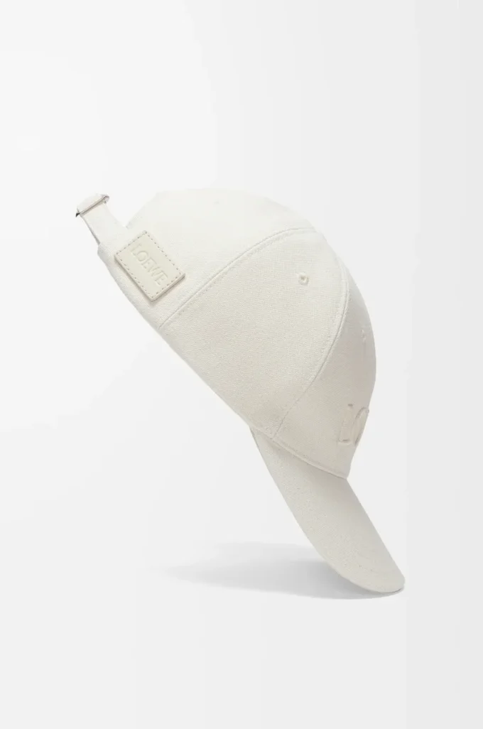 Gorra de lona Soft White